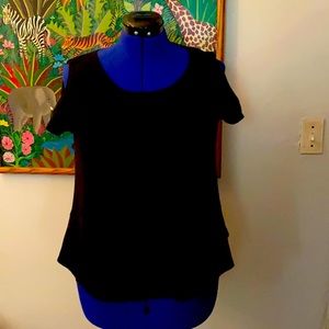 Calvin Klein cold shoulder top